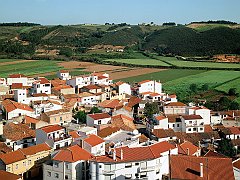 Rooftops of Odeceixe, Portugal